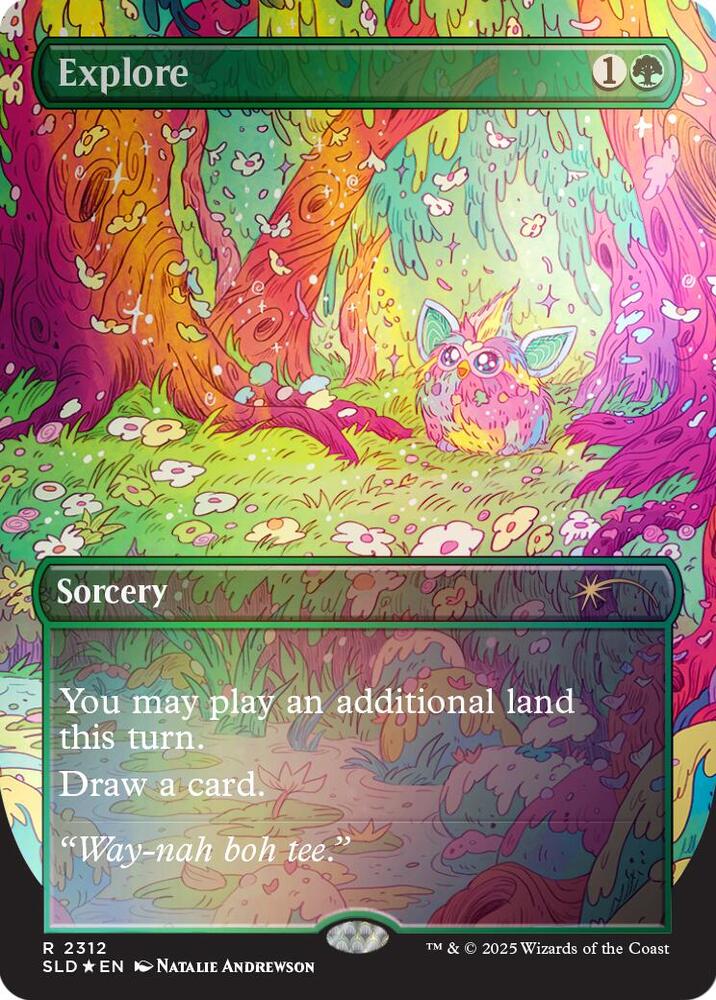 Explore (2312) (Rainbow Foil) [Secret Lair Drop]