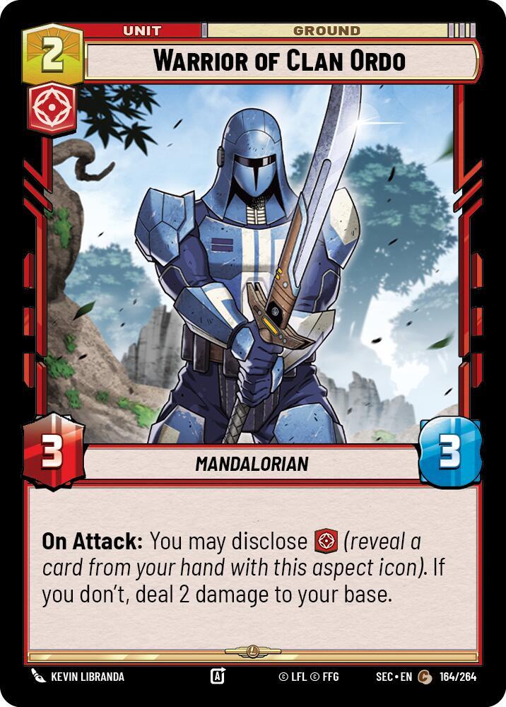 Warrior of Clan Ordo (164/264) [Secrets of Power]
