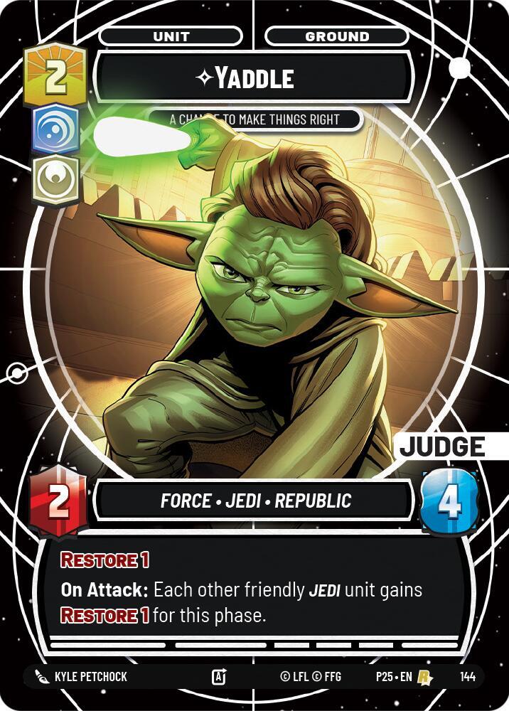 Yaddle - A Chance To Make Things Right (Judge) (144) [Judge Promos]
