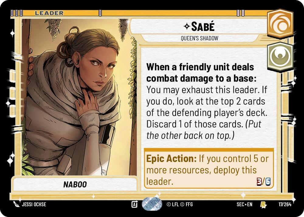 Sabé - Queen's Shadow (17/264) [Secrets of Power]
