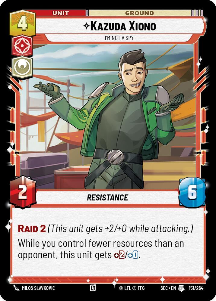 Kazuda Xiono - I'm Not A Spy (151/264) [Secrets of Power]