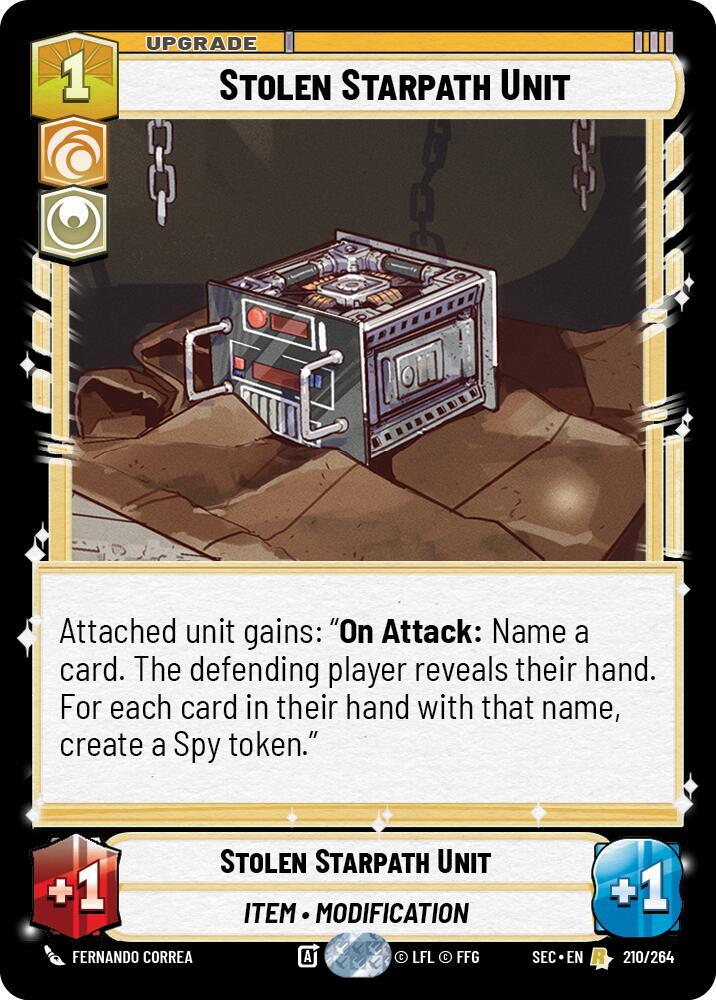 Stolen Starpath Unit (210/264) [Secrets of Power]