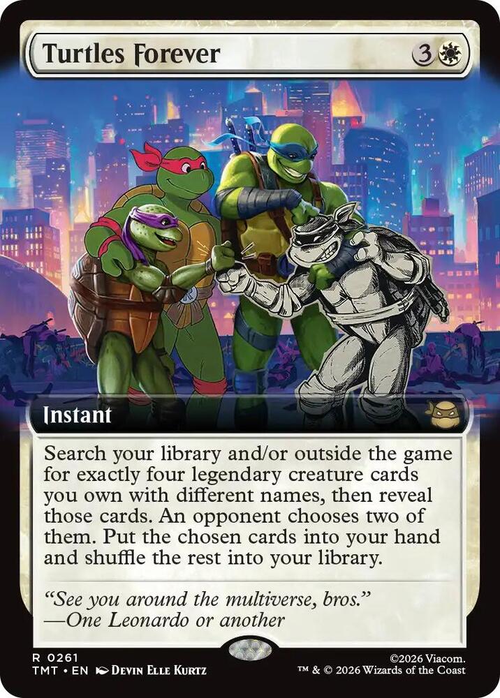 Turtles Forever (Extended Art) (261) [Teenage Mutant Ninja Turtles]