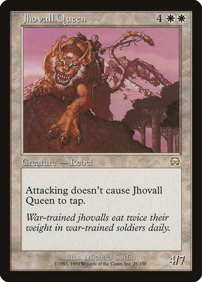 Jhovall Queen (25) [Mercadian Masques]
