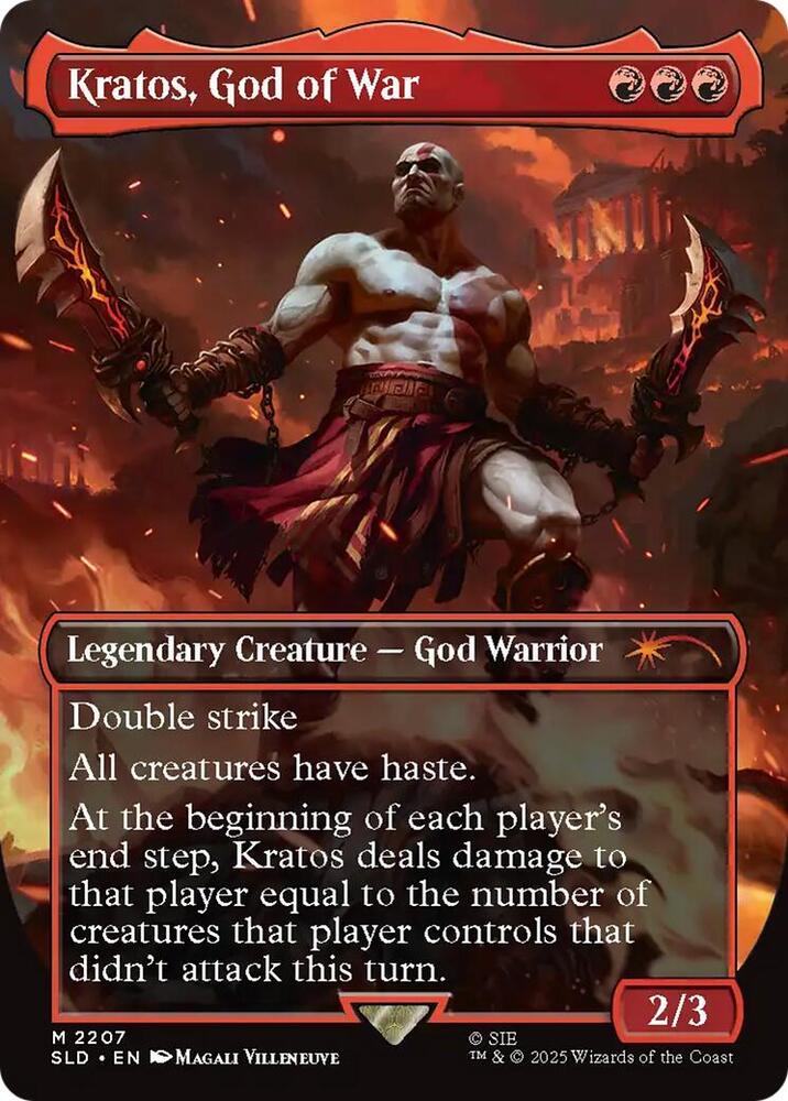 Kratos, God of War (2207) [Secret Lair Drop]