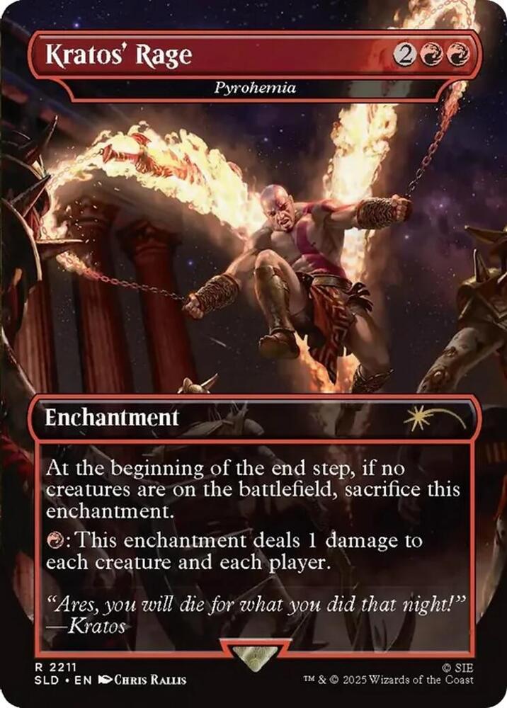 Kratos' Rage - Pyrohemia (2211) [Secret Lair Drop]