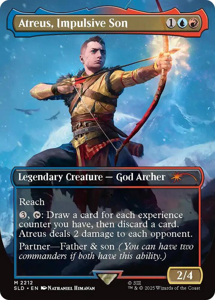 Atreus, Impulsive Son (2212) [Secret Lair Drop]