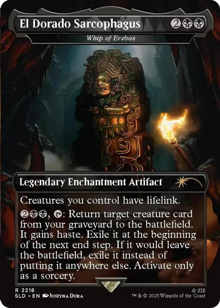 El Dorado Sarcophagus - Whip of Erebos (2218) [Secret Lair Drop]
