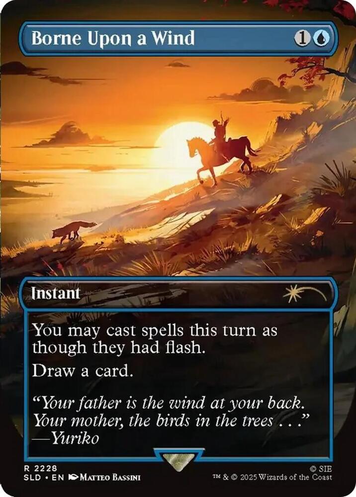 Borne Upon a Wind (2228) [Secret Lair Drop]