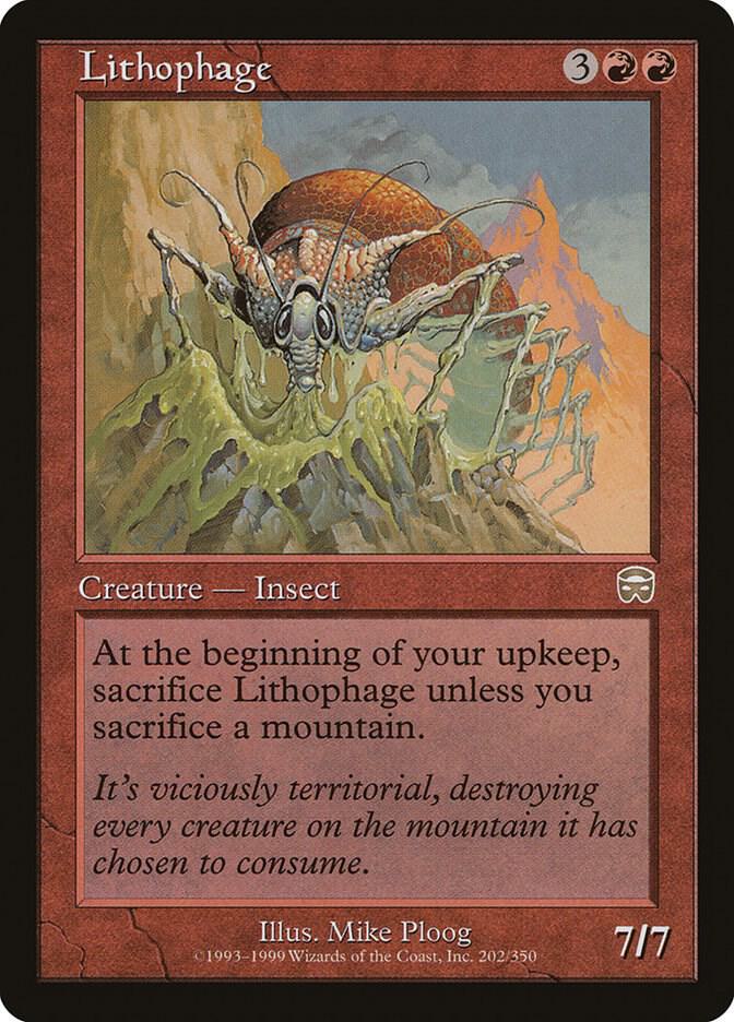 Lithophage (202) [Mercadian Masques]