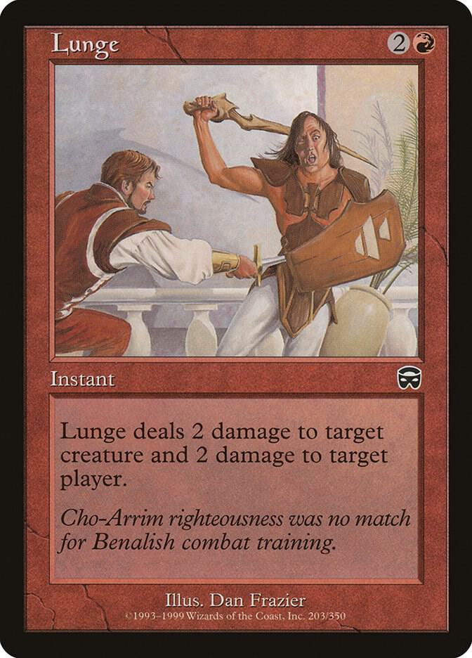 Lunge (203) [Mercadian Masques]