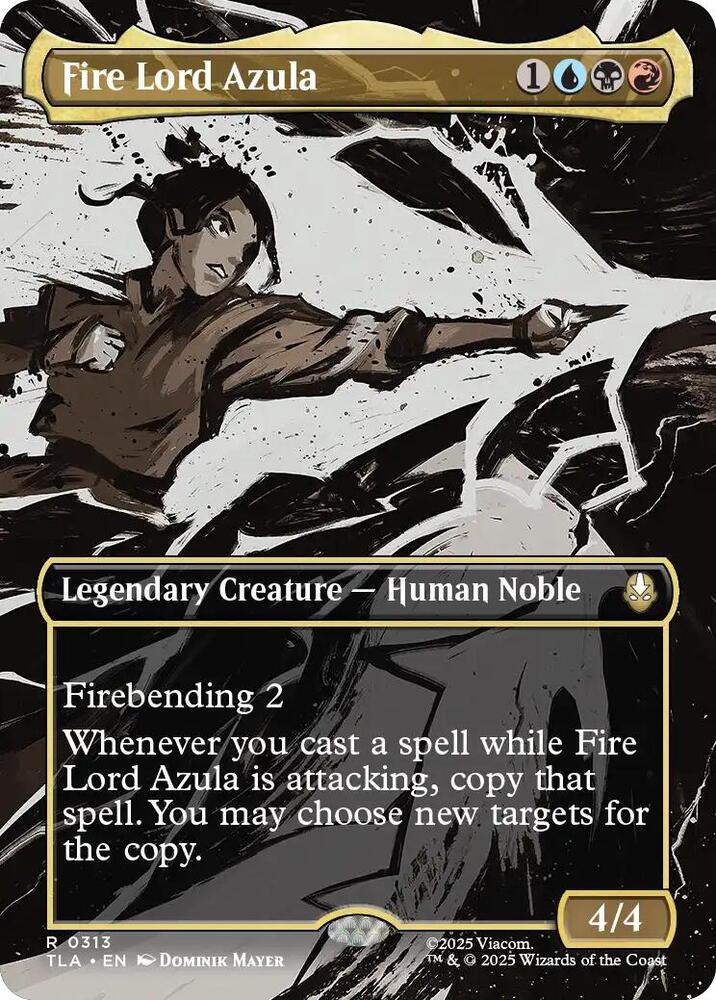 Fire Lord Azula (0313) (Borderless) [Avatar: The Last Airbender]