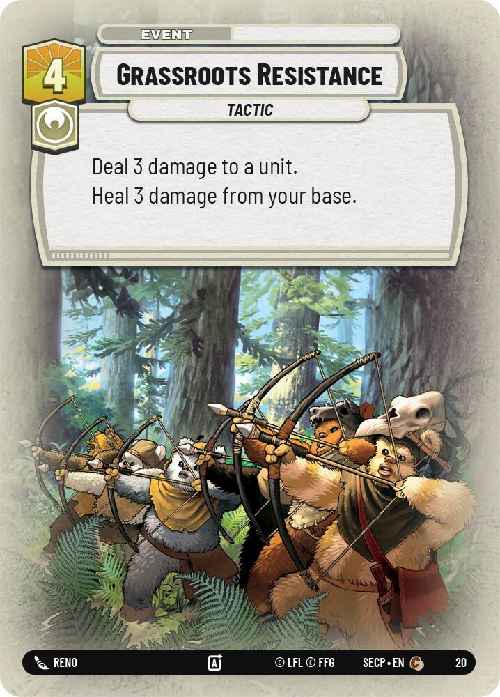 Grassroots Resistance [Secrets of Power - Weekly Play Promos]