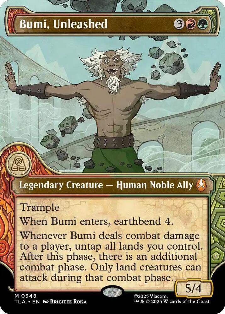 Bumi, Unleashed (Showcase) (348) [Avatar: The Last Airbender]