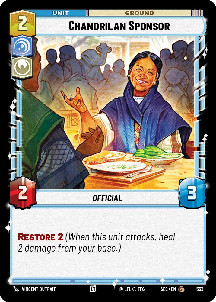 Chandrilan Sponsor (Foil) (553) [Secrets of Power]