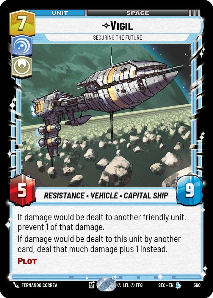 Vigil - Securing the Future (Foil) (560) [Secrets of Power]
