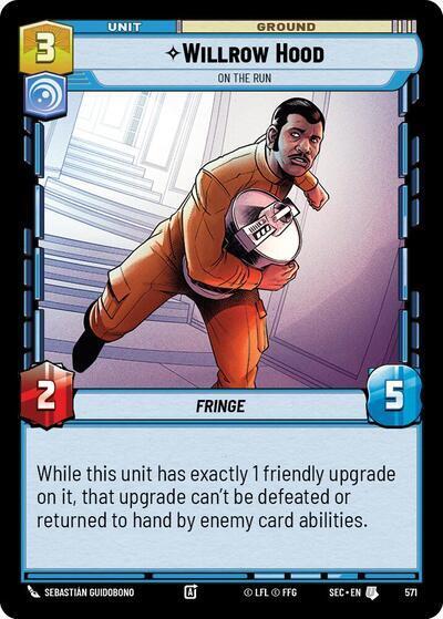 Willrow Hood - On the Run (Foil) (571) [Secrets of Power]