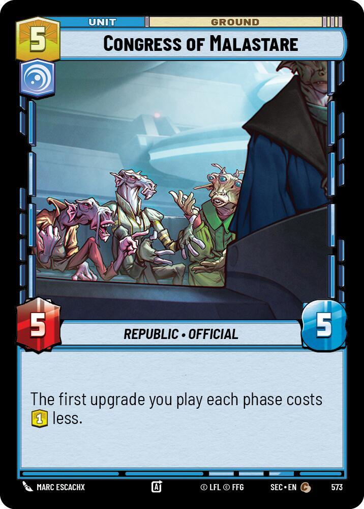 Congress of Malastare (Foil) (573) [Secrets of Power]