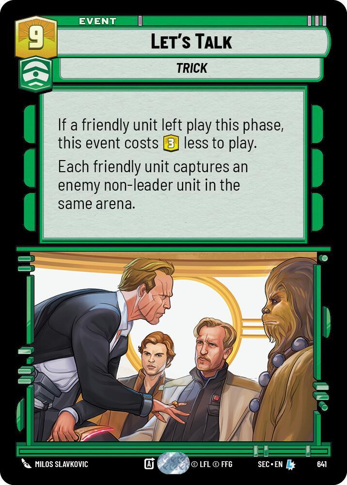 Let's Talk (Foil) (641) [Secrets of Power]