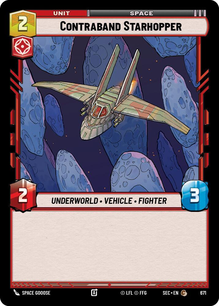 Contraband Starhopper (Foil) (671) [Secrets of Power]
