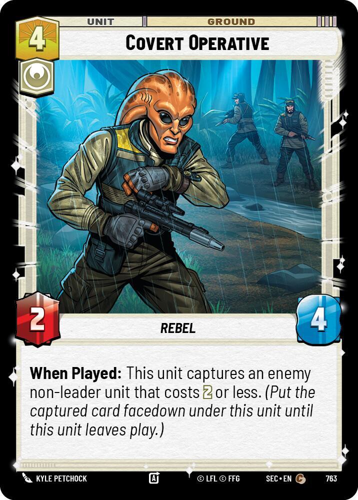 Covert Operative (Foil) (763) [Secrets of Power]