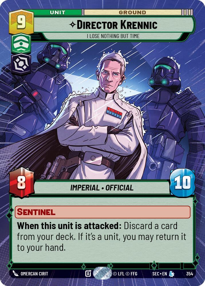 Director Krennic - I Lose Nothing But Time (Hyperspace) (354) [Secrets of Power]