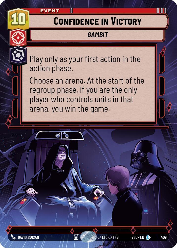 Confidence in Victory (Hyperspace) (409) [Secrets of Power]