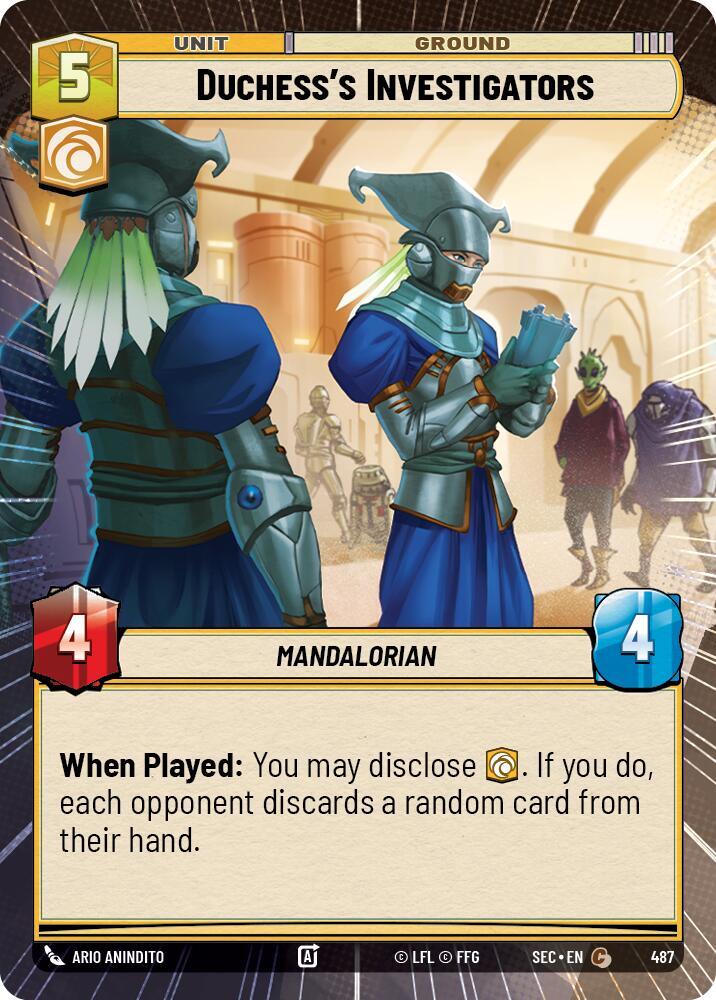Duchess's Investigators (Hyperspace) (487) [Secrets of Power]