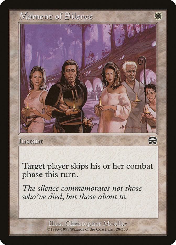 Moment of Silence (28) [Mercadian Masques]