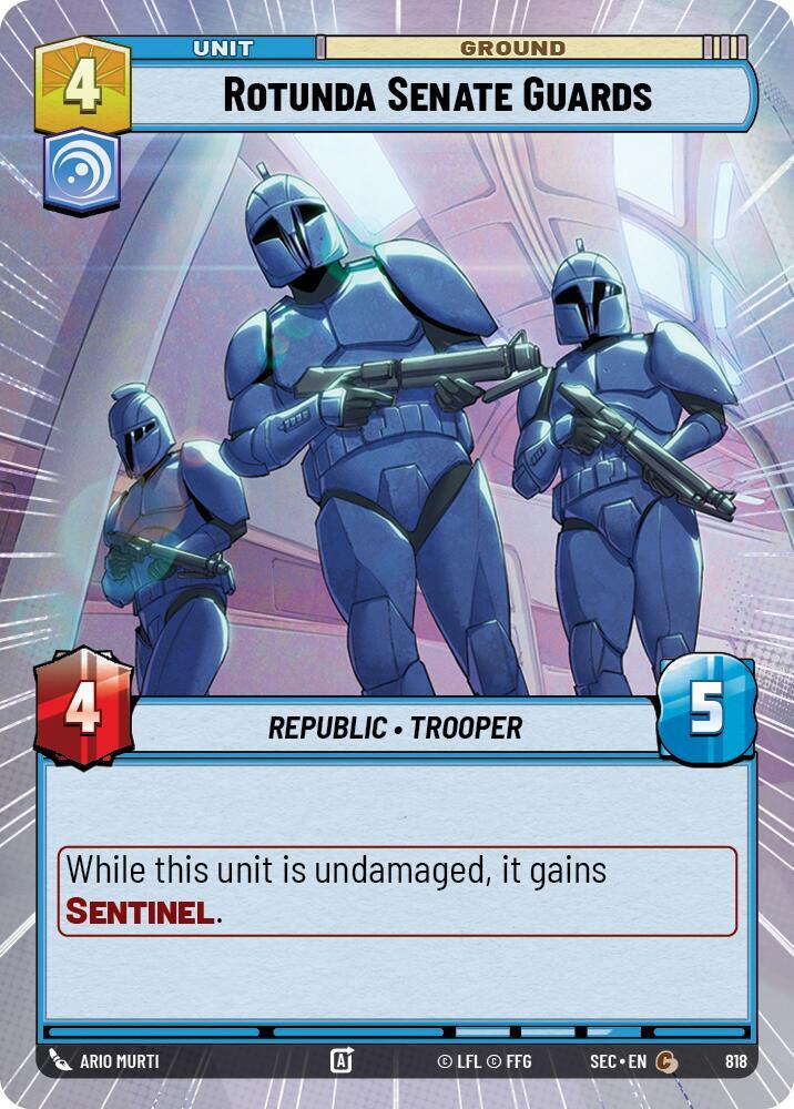 Rotunda Senate Guards (Hyperspace Foil) (818) [Secrets of Power]