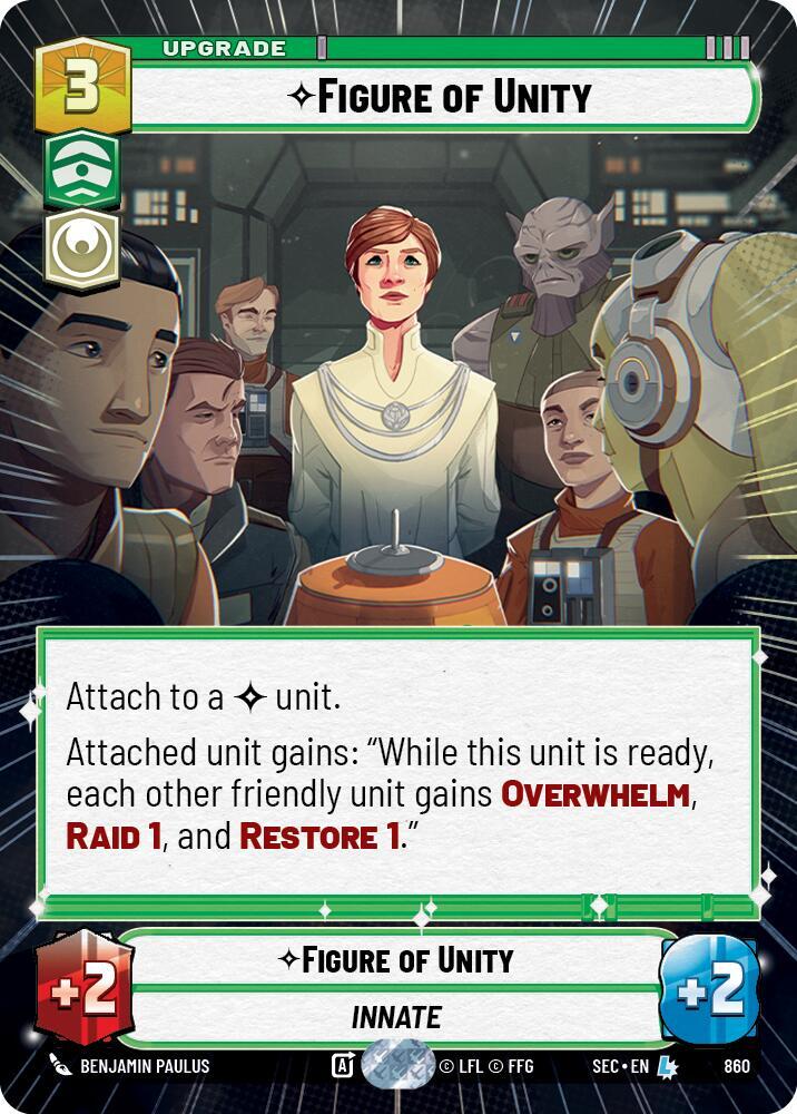 Figure of Unity (Hyperspace Foil) (860) [Secrets of Power]