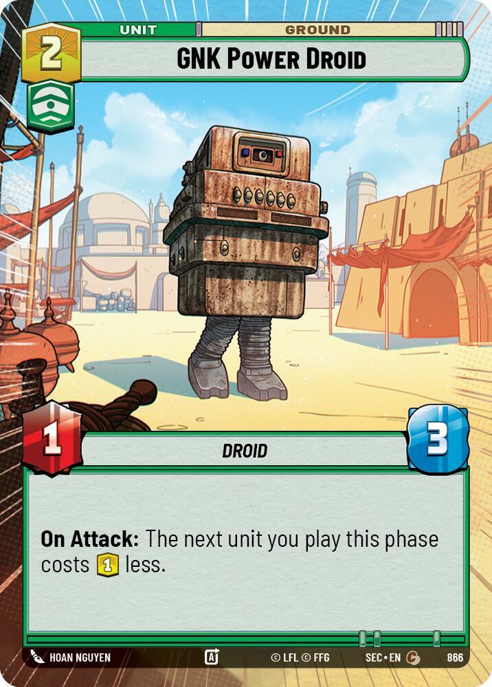 GNK Power Droid (Hyperspace Foil) (866) [Secrets of Power]