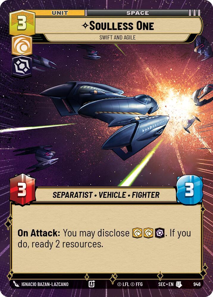 Soulless One - Swift and Agile (Hyperspace Foil) (946) [Secrets of Power]