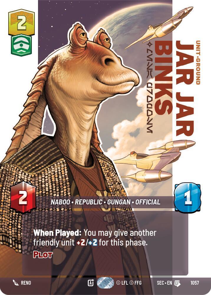 Jar Jar Binks - Mesa Propose (Prestige) (1057) [Secrets of Power]
