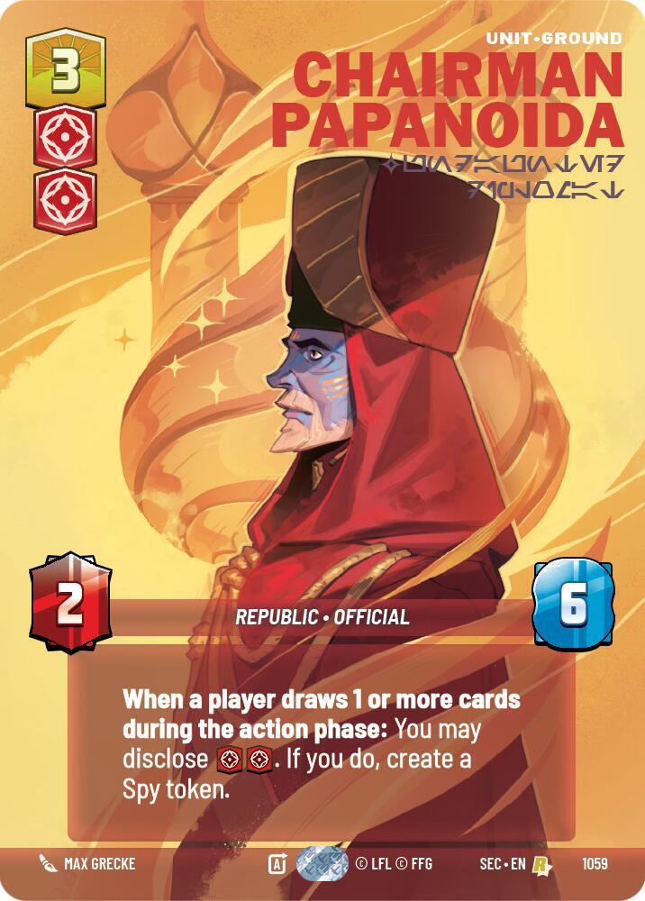 Chairman Papanoida - Undaunted Diplomat (Prestige) (1059) [Secrets of Power]