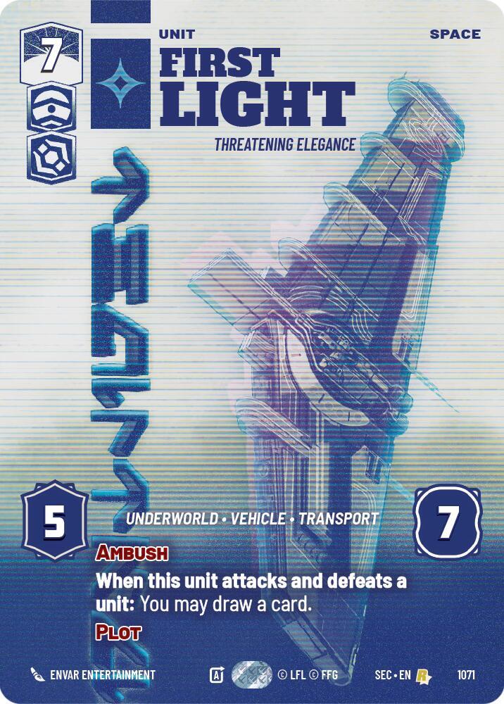 First Light - Threatening Elegance (Prestige) (1071) [Secrets of Power]
