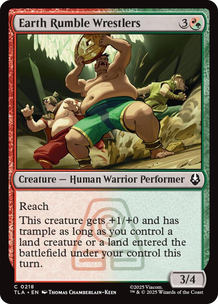Earth Rumble Wrestlers (218) [Avatar: The Last Airbender]