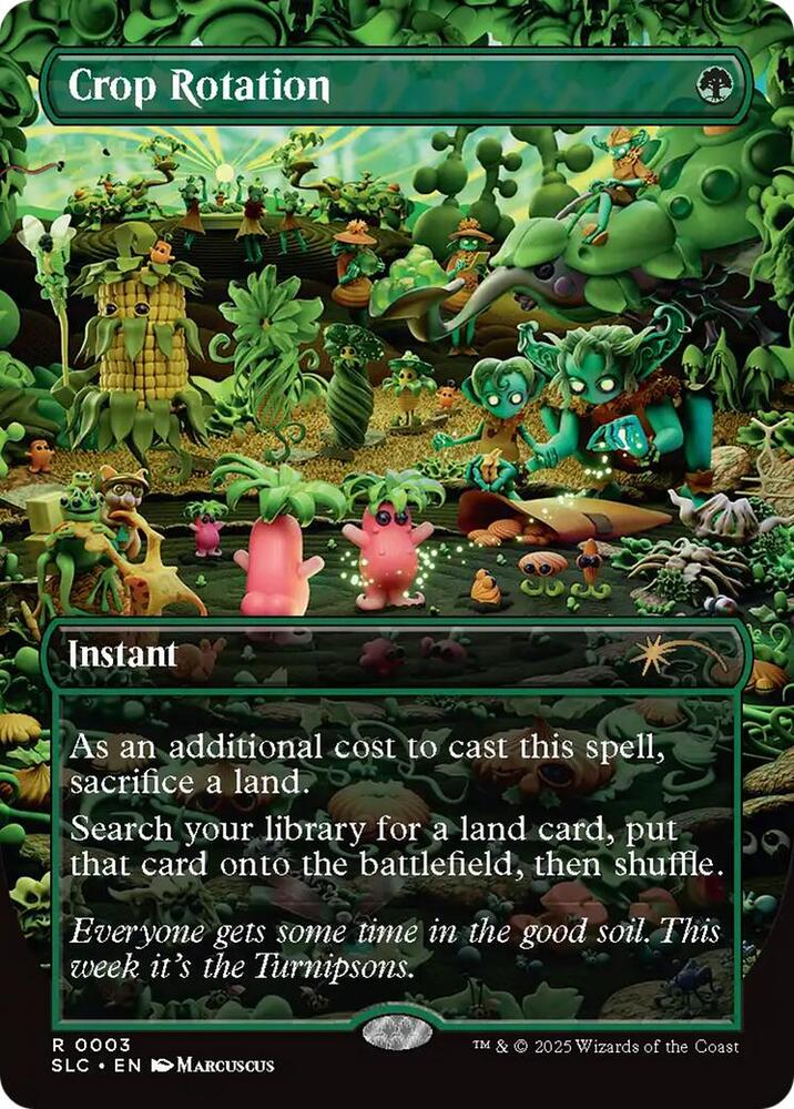 Crop Rotation (3) [Secret Lair Countdown Kit]
