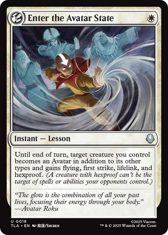 Enter the Avatar State (18) [Avatar: The Last Airbender]