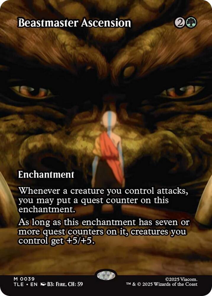 Beastmaster Ascension (Borderless) (39) [Avatar: The Last Airbender: Eternal-Legal]