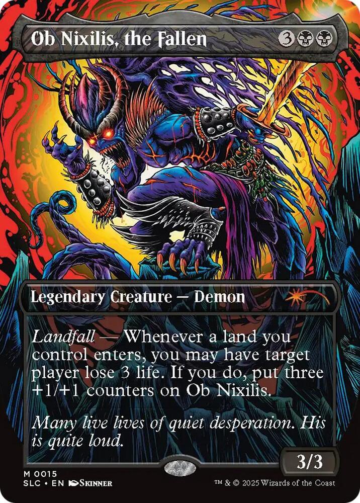 Ob Nixilis, the Fallen (15) [Secret Lair Countdown Kit]