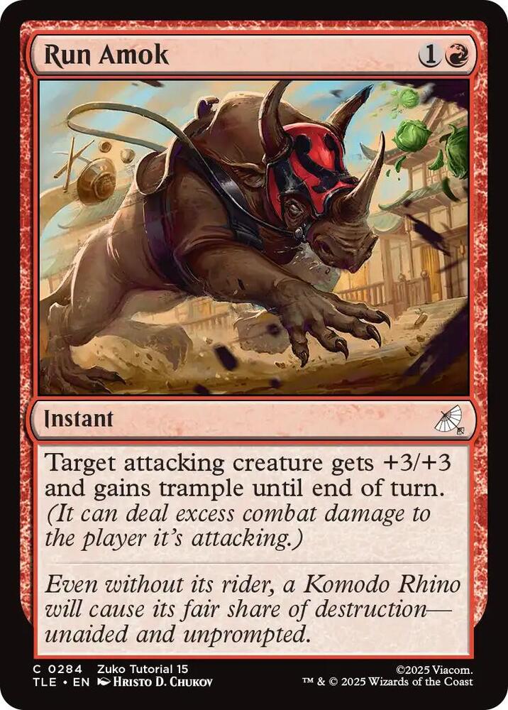 Run Amok (0284) [Avatar: The Last Airbender: Eternal-Legal]