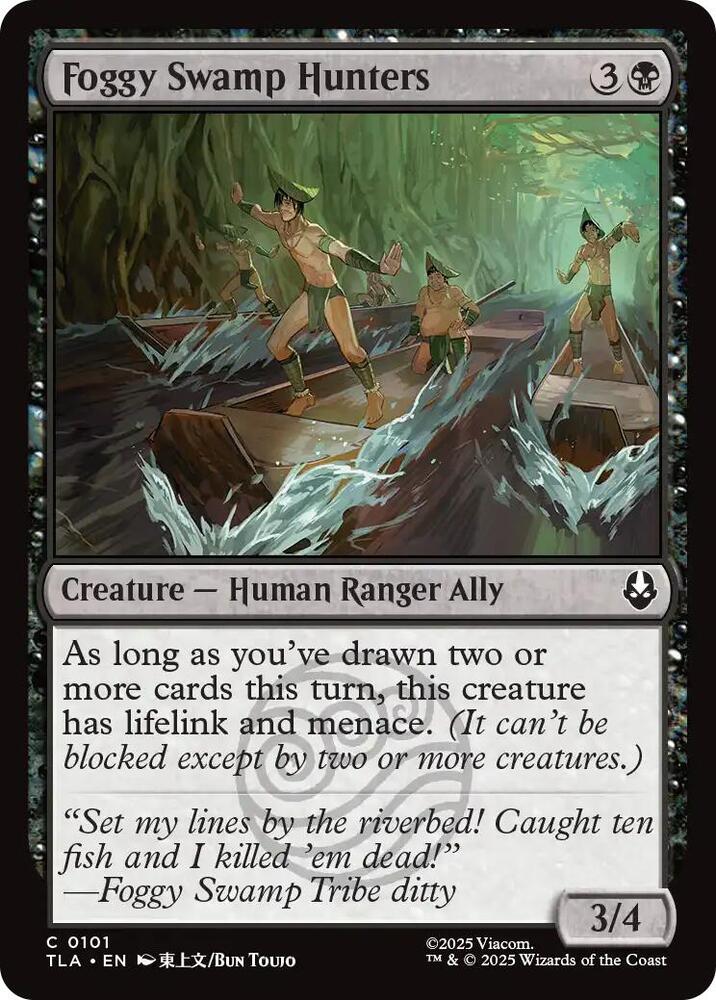Foggy Swamp Hunters (101) [Avatar: The Last Airbender]