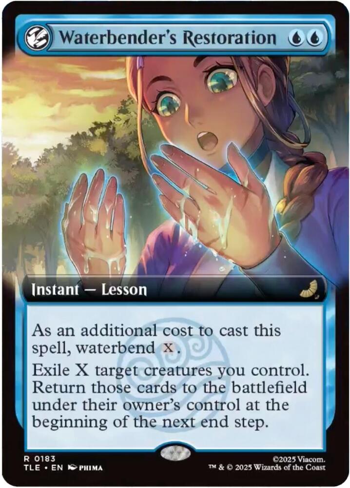 Waterbender's Restoration (Extended Art) (183) [Avatar: The Last Airbender: Eternal-Legal]