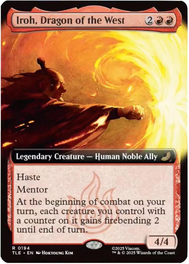 Iroh, Dragon of the West (Extended Art) (194) [Avatar: The Last Airbender: Eternal-Legal]