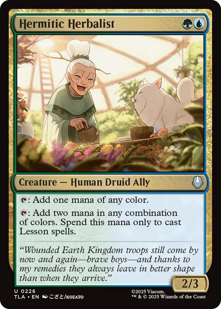 Hermitic Herbalist (226) [Avatar: The Last Airbender]
