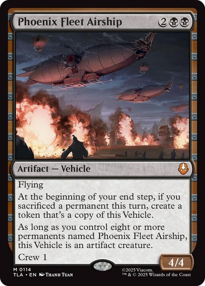 Phoenix Fleet Airship (114) [Avatar: The Last Airbender]