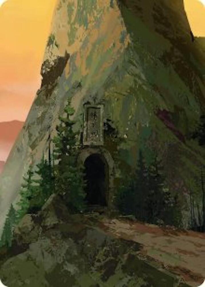 Mountain Art Card (53) [Avatar: The Last Airbender Art Series]