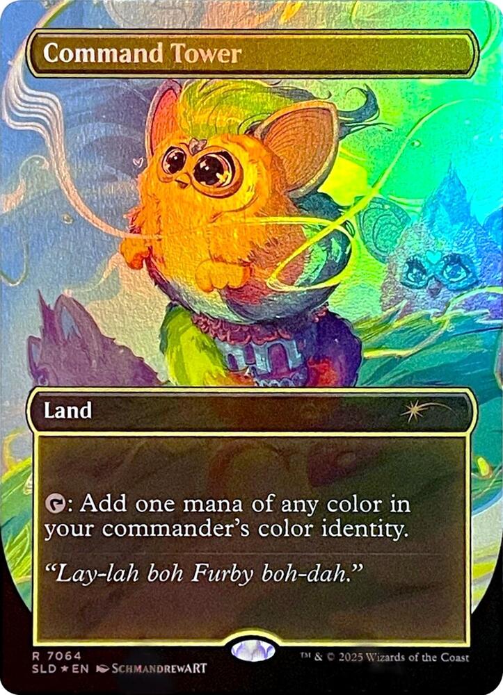 Command Tower (7064) (Rainbow Foil) [Secret Lair Drop]