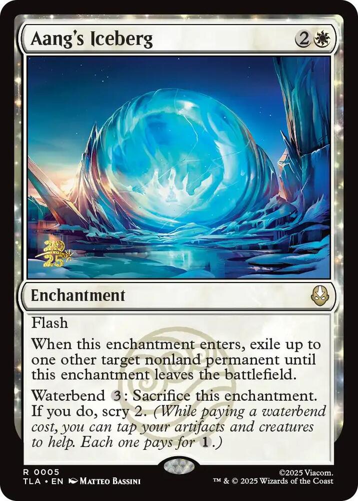 Aang's Iceberg (5) [Prerelease Cards]